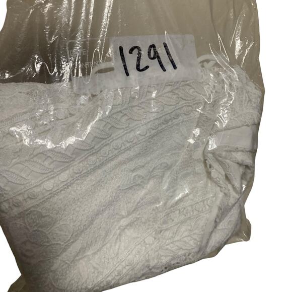 ASTR The Label White Lace Up Mini Dress Womens Size S - Picture 9 of 9